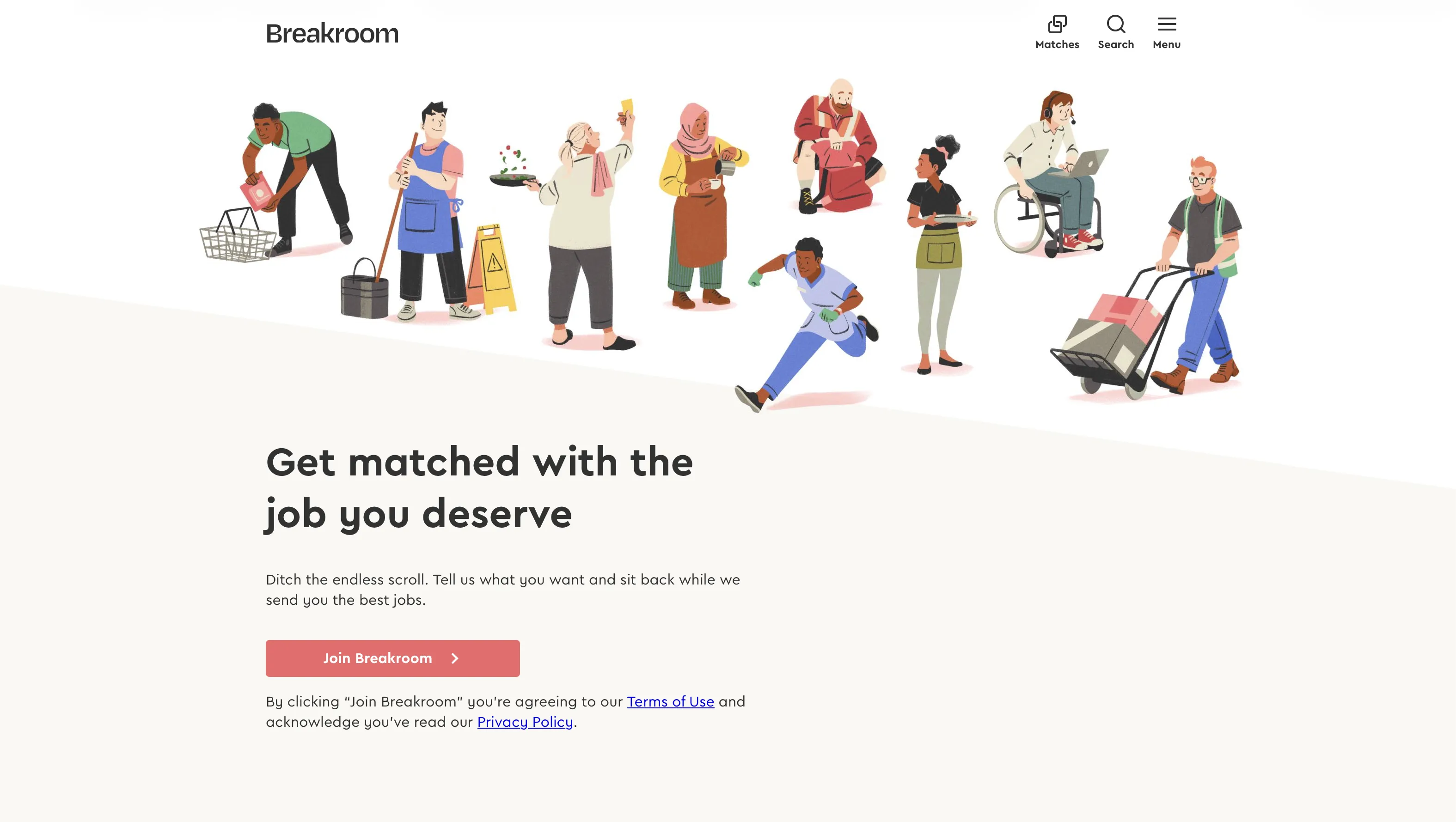 Breakroom website
