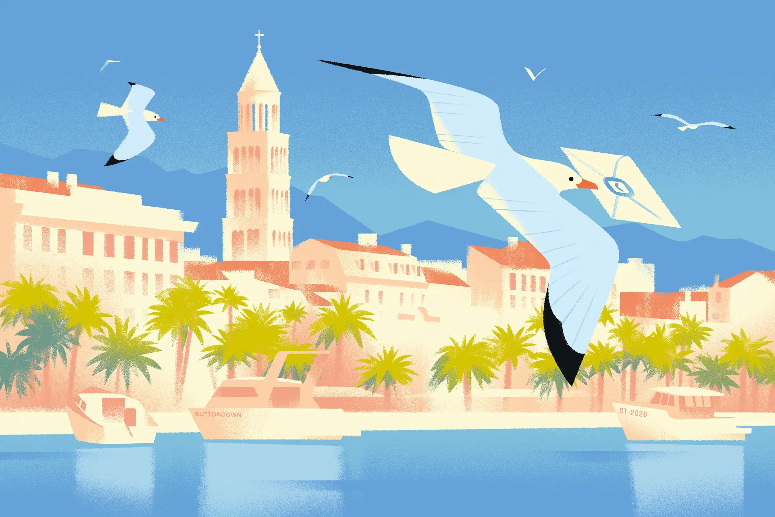 Croatia postcard