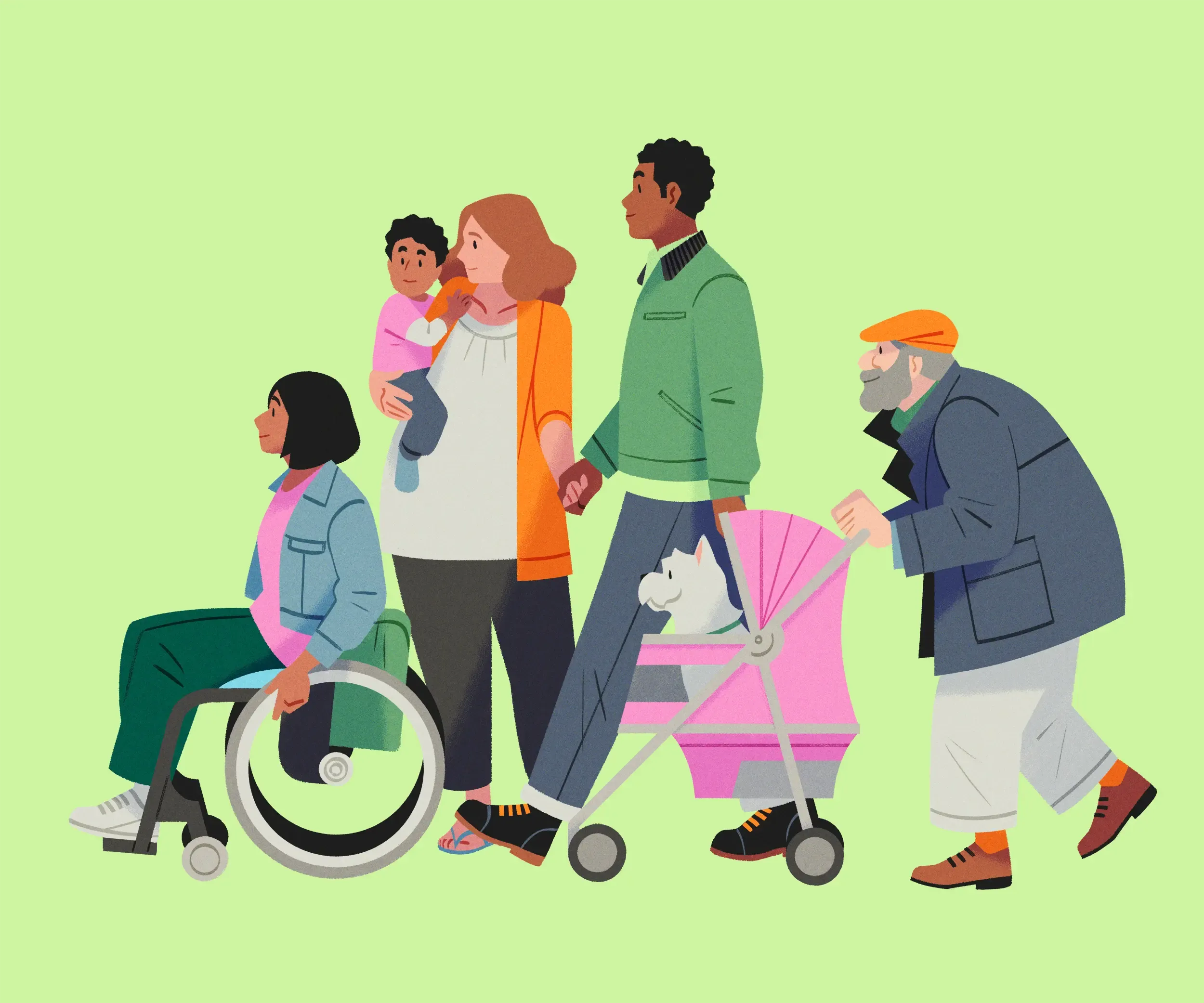 A group of people