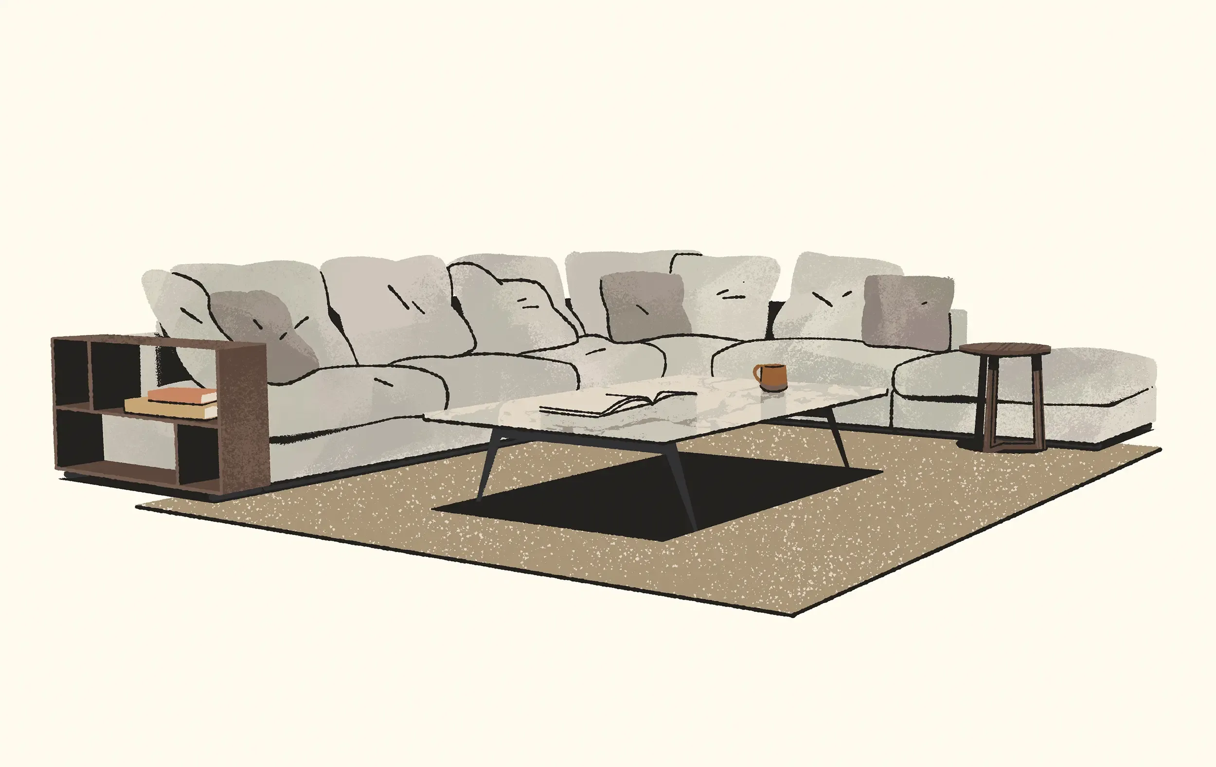 Flexform sofa