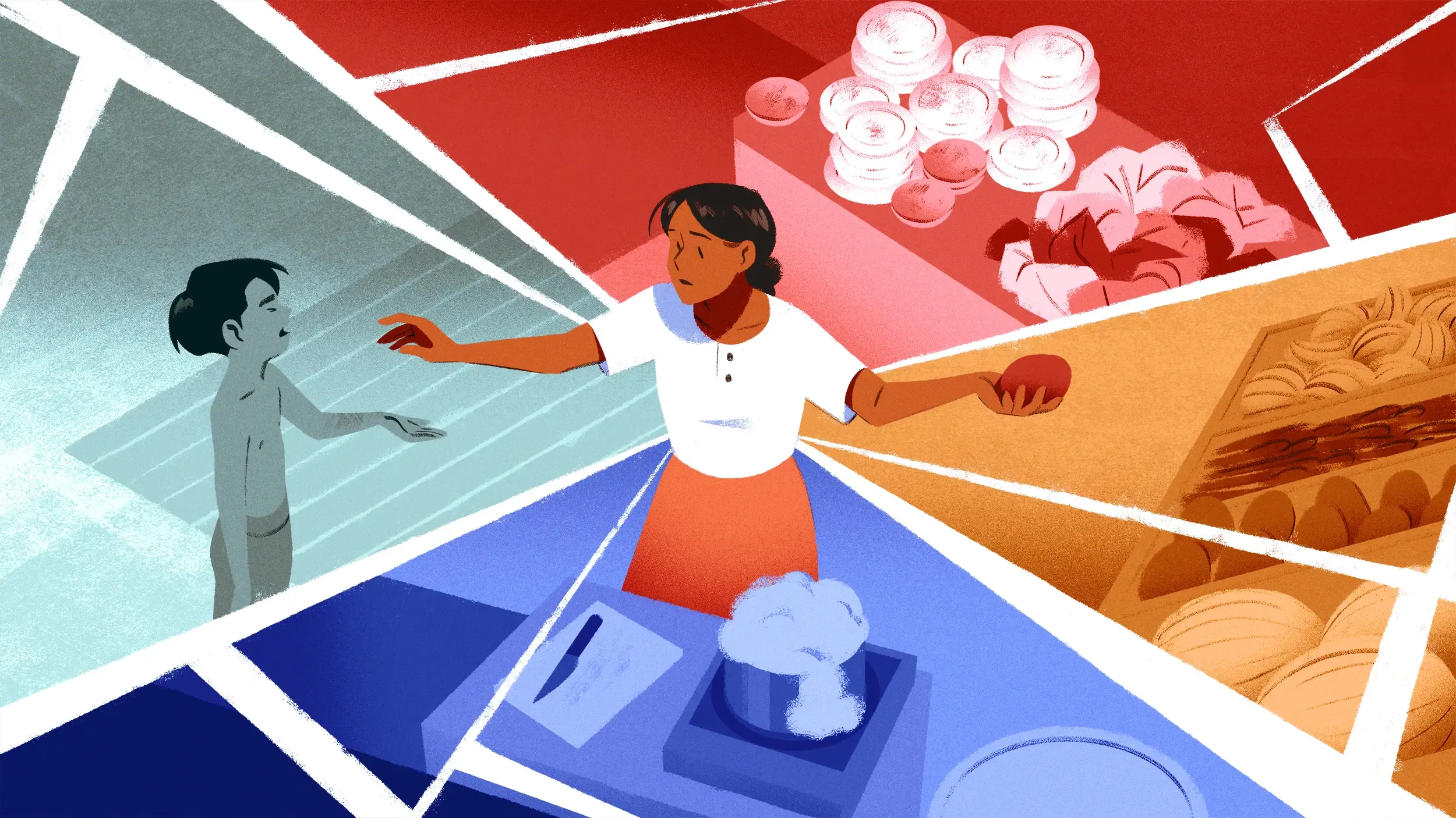 Amiyna's fragmented life